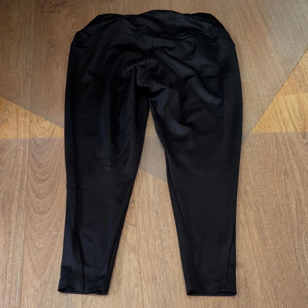 Adidas Women’s Black Active Leggings Plus Size 1X Athletic Pants - Picture 6 of 8